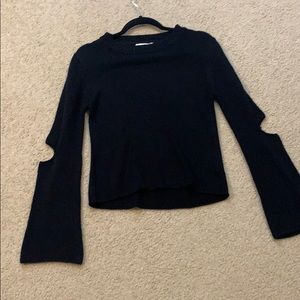 Black Knitted Sweater